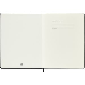 Picture 2 of Agenda 2025/2026 Moleskine 18M Planner Weekly 7dagen/1pagina XL hc black
