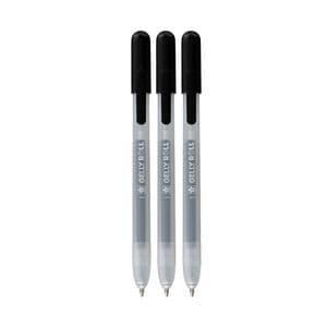 Picture 1 of Gelschrijver Sakura Gelly Roll Classic 08 klikfunctie zwart 3 stuks