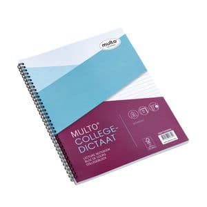 Picture 1 of Collegedictaat Multo A4 lijn 23-gaats 160 pagina's 80gr wit