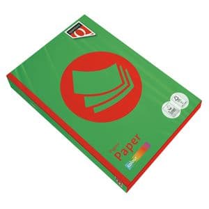 Picture 1 of Kopieerpapier Quantore Colour A4 120gr grasgroen 250 vel