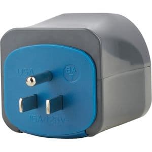 Picture 2 of Reisstekker Brennenstuhl adapter wereld 150 landen met aarding zwart