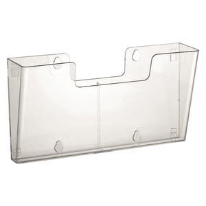 Picture 4 of Folderhouder Europel 4x A4 wand liggend koppelbaar transparant