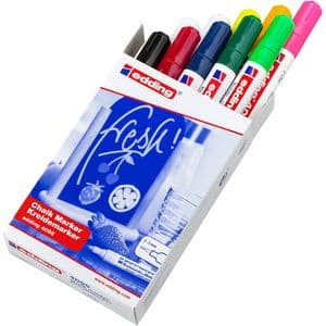 Picture 1 of Krijtstift edding 4095 rond 2-3mm assorti doos à 10 stuks