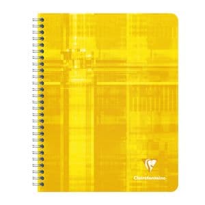 Picture 2 of Schrift Clairefontaine A5+ ruit 5x5mm 120 pagina's 90gr assorti