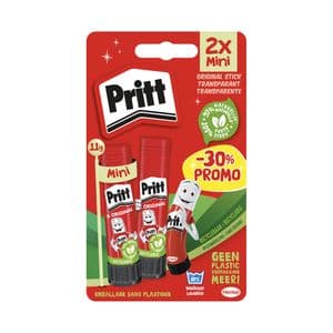 Picture 1 of Lijmstift Pritt Stick Original 11gr blister à 2 stuks Promo