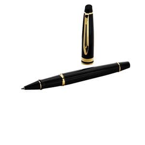 Picture 3 of Rollerpen Waterman Expert black lacquer GT fijn