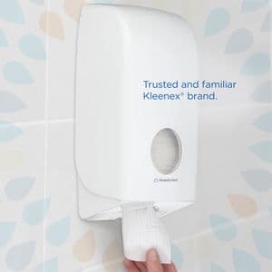 Picture 6 of Toiletpapier Kleenex gevouwen 2-laags 110x186mm wit 8408