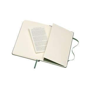 Picture 5 of Notitieboek Moleskine pocket 90x140mm blanco hard cover myrtle green