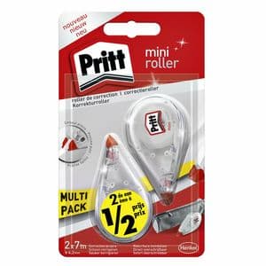 Picture 1 of Correctietape Pritt Mini Flex 4.2mmx7m blister à 2 stuks