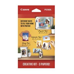 Picture 1 of Fotopapier Canon creatieve kit met 3 soorten papier 60 vel