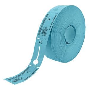 Picture 1 of Garderobebonnen Combicraft nummering 1 t/m 500 blauw 500 stuks