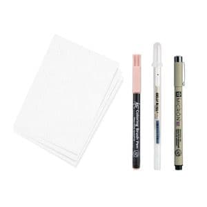 Picture 2 of Tekenset Sakura Creative Kit Cherry Blossom 6 stuks
