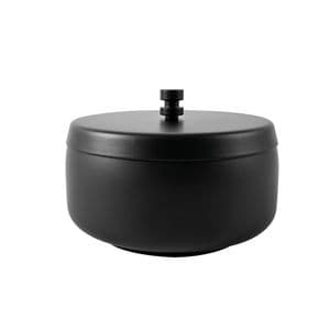 Picture 1 of Asbak BRASQ tafelmodel 1 liter met deksel AT700 zwart