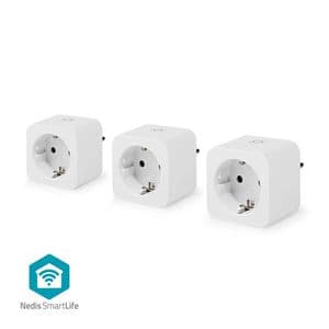 Picture 3 of Slimme stekker Nedis Smartlife Wifi 3 stuks wit