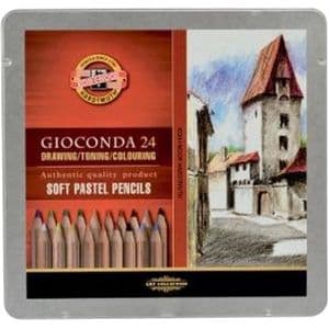 Picture 1 of Pastelpotlood Koh-I-Noor gioconda 24 assorti