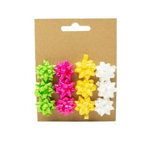 Picture 1 of Mini strikken groen/roze/geel/wit 12 stuks