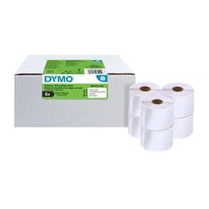 Picture 1 of Etiket Dymo LabelWriter naamkaart 54x101mm 6 rollen á 220 stuks wit