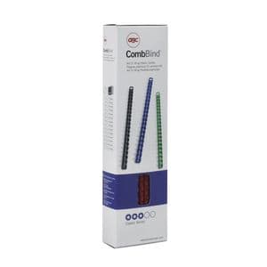 Picture 1 of Bindrug GBC 16mm 21rings A4 wit 100 stuks
