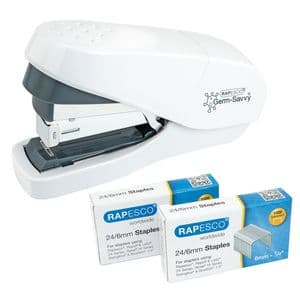 Picture 1 of Nietmachine Rapesco Germ-Savvy Less Effort Eco antibacterieel wit