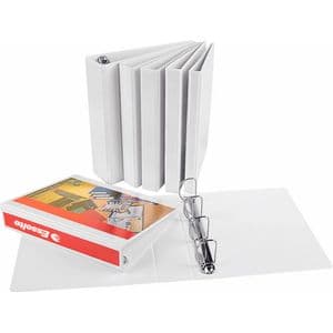 Picture 2 of Presentatieringband Esselte panorama A5 2-rings D-mechaniek 25mm PP wit