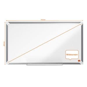 Picture 2 of Whiteboard Nobo Premium Plus widescreen 40x71cm emaille