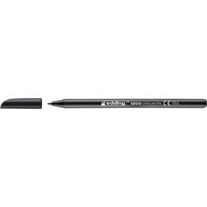 Picture 1 of Fineliner edding 1200 001 fijn zwart