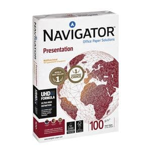 Picture 2 of Kopieerpapier Navigator Presentation A4 100gr wit 500 vel