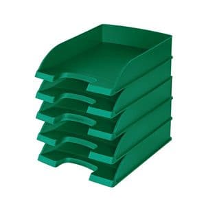 Picture 1 of Brievenbak Leitz Plus standaard A4 groen