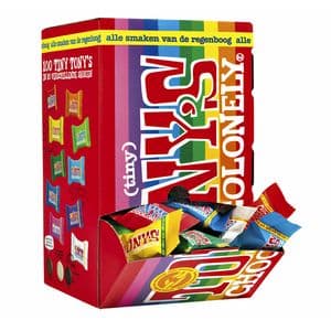Picture 2 of Chocolade Tony's Chocolonely tiny mix doos 100 st