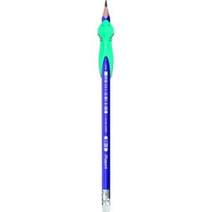 Picture 3 of Potlood Maped Kidy Learn met gomtop en vingerhulp blauw