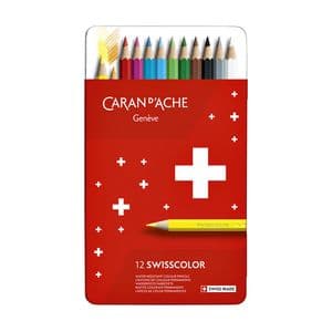 Picture 1 of Kleurpotloden Caran d'Ache Swisscolor 12 stuks assorti