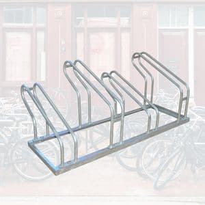 Picture 6 of Fietsenrek BRASQ 4 fietsen BS400 zilver