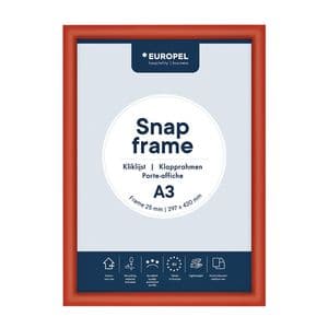 Picture 1 of Kliklijst Europel A3 25mm rood
