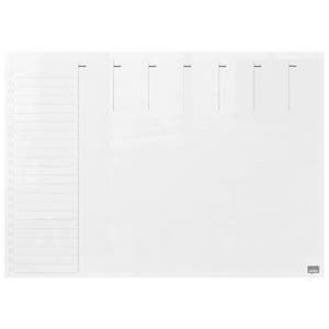 Picture 9 of Weekplanner Nobo transparant acryl A4