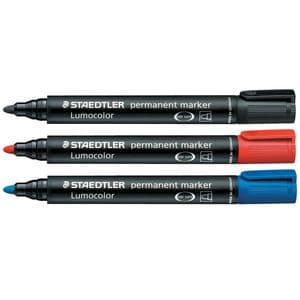 Picture 1 of Viltstift Staedtler 352 rond zwart 2mm