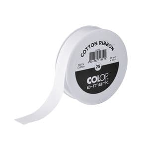 Picture 1 of Lint Colop E-mark 25mmx25m wit
