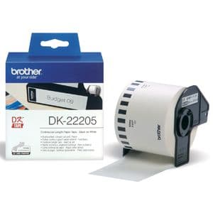 Picture 1 of Etiket Brother DK-22205 doorlopend 62mm 1 rol á 30m wit