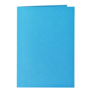 Picture 1 of Correspondentiekaart Papicolor dubbel 105x148mm hemelsblauw pak à 6 stuks