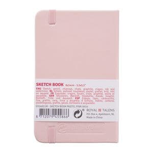 Picture 2 of Schetsboek Talens Art Creation 80 witte vellen 140gr 90x140mm roze
