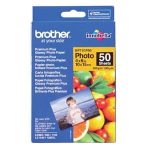 Picture 1 of Fotopapier Brother BP-71 10x15cm 260gr glossy 50 vel
