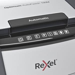 Picture 4 of Papiervernietiger Rexel Optimum Auto+ 130M snippers 2x15mm