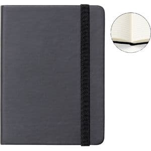 Picture 2 of Notitieboek Quantore A6 lijn 192blz 80gr zwart