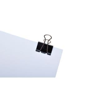 Picture 7 of Papierklem MAUL foldback 215 13mm zwart 12 stuks