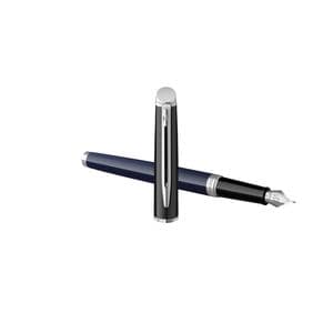 Picture 3 of Vulpen Waterman Hémisphère Colour Blocking black en blue CT fijn