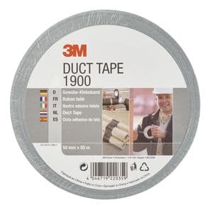 Picture 1 of Duct tape 3M 1900 50mmx50m zilver