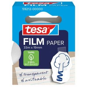 Picture 1 of Plakband tesafilm papier 19mmx33m