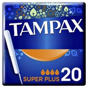Picture 1 of Tampons TAMPAX Cef Super Plus 20 stuks