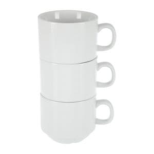 Picture 2 of Theekop Olympia Whiteware 200 ml doos 12 stuks wit