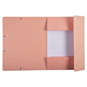 Picture 2 of Elastomap Exacompta Aquarel A4 3 kleppen 400gr glanskarton roze