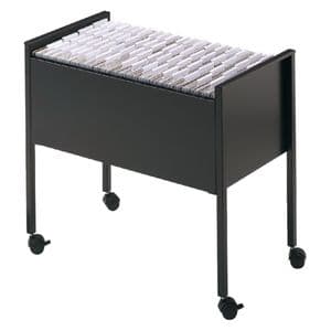Picture 2 of Hangmappentrolly Durable Economy 80 A4 zwart